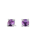 9mm Châtelaine Amethyst Stud Earrings