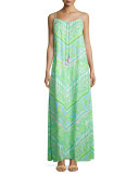 Philomena Sleeveless Printed Maxi Dress