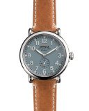 41mm Runwell Men's Watch, Light Blue