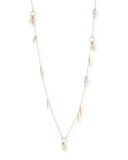 Petite Spike Necklace with Fancy-Cut Crystals