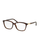 Square Optical Frames, Dark Tortoise
