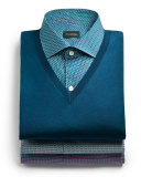 High-Performance Wool Sweater, Teal
