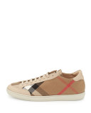 Hartfields Check Sneaker, Light Honey
