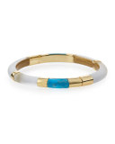 Colorblock Crystal Hinge Bracelet