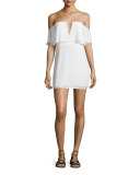 Primrose Off-The-Shoulder Dress, Ivory
