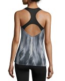 Runagade Mesh Tank Top, Black Pattern