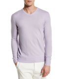 Scollo V-Neck Superlight Baby Cashmere Sweater
