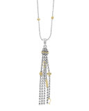Caiar Icon Tassel Pendant Necklace