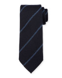 Woven Striped Silk Tie