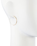 14k Small Glam Magic Hoop Earrings
