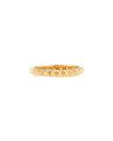 Mini Pyramid Eternity Ring with Diamonds