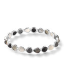 925 Rock Candy® All Around Bangle Bracelet in Black Tie