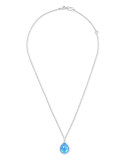 Wonderland Large Pendant Necklace in Ice