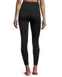 Look-at-Me-Now Seamless Leggings, Black