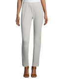 Mid-Rise Skinny Pants, Tan