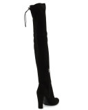 Kent Suede Over-the-Knee Boot, Black