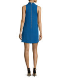 Cassidy Tie-Neck Shift Dress