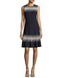 Breaking Waves Twirl Dress 