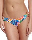 Barbados Banana-Leaf Printed Swim Bottom