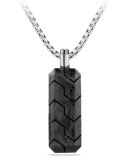 Forged Carbon Dog Tag Necklace
