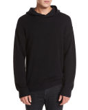 Wool-Cashmere Pullover Hoodie