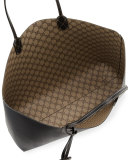 Reversible Large GG Tote Bag, Brown