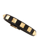 Small Rockstud Leather Bracelet