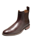 Warren Waterproof Leather Chelsea Boot, Chestnut