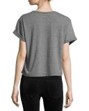 The Camp Cottonwood Sailor Tee, Heather Gray