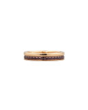 Quatre Follies 18k Gold Band Ring, Size 7
