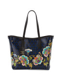 Little Marlborough Paradise Tote Bag, Dark Blue