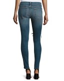 Dre Distressed & Repaired Mid-Rise Skinny Jeans, Ada Brigade