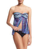 Skyline Flyaway Printed Bandini Swim Top