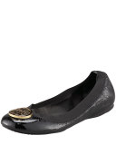 Caroline Patent Ballerina Flat