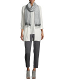 Silk Georgette Kimono Jacket