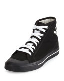 Matrix Spirit Men's High-Top Sneaker, Black/White