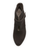 Oju Suede Ankle Boot, Black
