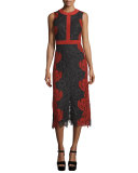 Ivonne Floral Lace Sheath Dress