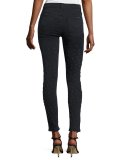 Nico Mid-Rise Distressed Skinny Ankle Jeans, Dissension 