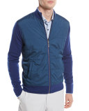 Patterson Full-Zip Hybrid Mélange Cardigan