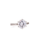 5.0 Carat Cubic Zirconia Solitaire Ring