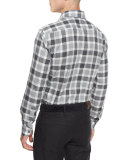 High-Performance Merino Wool V-Neck Sweater, Black