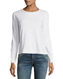 Crete Long Button-Sleeve Tee