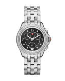 37mm Belmore Watch Head with Diamonds, Black