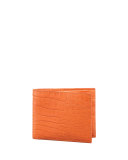 Crocodile Wallet, Orange