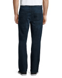Straight-Leg FoolProof Denim Jeans, Alpha