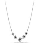 Starburst Five-Station Necklace with Diamonds