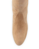 Stuart Weitzman Highland麂皮过膝靴
