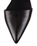 Lovisa Leather d'Orsay Pump, Black