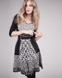 Half Moon Twirl Dress, Plus Size